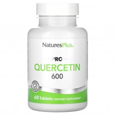 Кверцетин Pro, Quercetin, NaturesPlus, 600 мг, 60 таблеток Кверцетин Pro, Quercetin, NaturesPlus, 600 мг, 60 таблеток