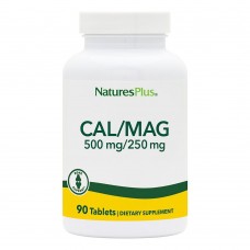 Кальций и магний, Cal/Mag, Nature's Plus, 500 мг / 250 мг, 90 таблеток Кальций и магний, Cal/Mag, Nature's Plus, 500 мг / 250 мг, 90 таблеток