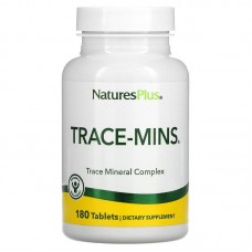 Мультиминералы, Trace-Mins, Nature's Plus, 180 таблеток Мультиминералы, Trace-Mins, Nature's Plus, 180 таблеток
