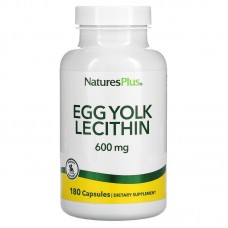 Лецитин яичный, Egg Yolk Lecithin, Nature's Plus, 300 мг, 180 капсул Лецитин яичный, Egg Yolk Lecithin, Nature's Plus, 300 мг, 180 капсул