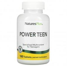 Витамины для подростков, Power Teen, Nature's Plus, 180 таблеток Витамины для подростков, Power Teen, Nature's Plus, 180 таблеток
