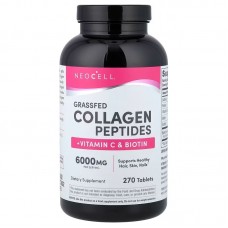 Коллаген + витамин С и биотин, Collagen, + Vitamin C & Biotin, NeoCell, супер, 270 таблеток