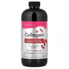 Колаген 1 та 3 типу, Collagen Type 1 & 3 Liquid, NeoCell, рідкий, концентрат гранату, 473 мл
