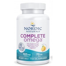 Омега 3 6 9 (лимон), Complete Omega, Nordic Naturals, 1000 мг, 60 капсул Омега 3 6 9 (лимон), Complete Omega, Nordic Naturals, 1000 мг, 60 капсул