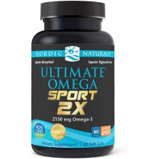 Омега 2X спорт, Ultimate Omega 2X Sport, Nordic Naturals, 2150 мг, 60 капсул Омега 2X спорт, Ultimate Omega 2X Sport, Nordic Naturals, 2150 мг, 60 капсул