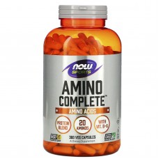 Амино комплекс, Amino Complete, Now Foods, Sports, 360 вегетарианских капсул Амино комплекс, Amino Complete, Now Foods, Sports, 360 вегетарианских капсул