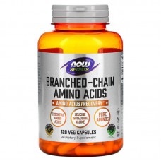 BCAA аминокислоты с разветвленной цепью, Amino Acids, Now Foods, Sports, 120 капсул BCAA аминокислоты с разветвленной цепью, Amino Acids, Now Foods, Sports, 120 капсул
