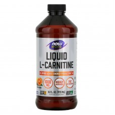 L-карнітин, L-Carnitine, Now Foods, Sports, рідкий, цитрус, 1000 мг, 473 мл L-карнітин, L-Carnitine, Now Foods, Sports, рідкий, цитрус, 1000 мг, 473 мл