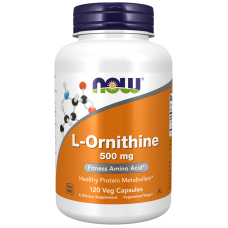 L-орнитин, L-Ornithine, Now Foods, 500 мг, 120 вегетарианских капсул L-орнитин, L-Ornithine, Now Foods, 500 мг, 120 вегетарианских капсул