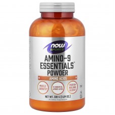 Аминокислоты в спорте, Amino-9 Essentials, Now Foods,  Sports, порошок, 330 г Аминокислоты в спорте, Amino-9 Essentials, Now Foods,  Sports, порошок, 330 г