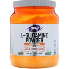 Глютамин, L-Glutamine, Now Foods, Sports, порошок, 1 кг Глютамин, L-Glutamine, Now Foods, Sports, порошок, 1 кг