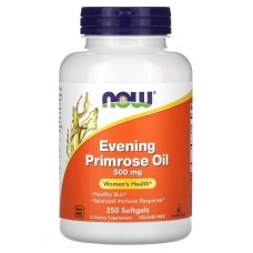 Масло вечерней примулы, Evening Primrose Oil, Now Foods, 500 мг 250 капсул Масло вечерней примулы, Evening Primrose Oil, Now Foods, 500 мг 250 капсул