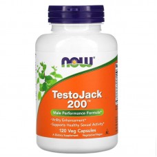 Репродуктивне здоров'я чоловіків, TestoJack 200, Now Foods, 120 вегетаріанських капсул Репродуктивне здоров'я чоловіків, TestoJack 200, Now Foods, 120 вегетаріанських капсул