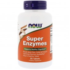 Энзимы, Super Enzymes, Now Foods, 90 таблеток Энзимы, Super Enzymes, Now Foods, 90 таблеток