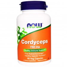 Кордицепс, Cordyceps, Now Foods, 750 мг, 90 вегетарианских капсул Кордицепс, Cordyceps, Now Foods, 750 мг, 90 вегетарианских капсул