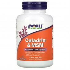 Целадрин и МСМ, Celadrin & MSM, Now Foods, 120 капсул