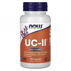 Коллаген 2 типа, UC-II, Type II Collagen, Now Foods, для здоровья суставов, неденатурированный, 120 вегетарианских капсул Коллаген 2 типа, UC-II, Type II Collagen, Now Foods, для здоровья суставов, неденатурированный, 120 вегетарианских капсул