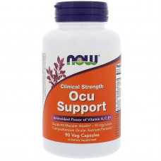 Витамины для глаз, Ocu Support, Now Foods, 90 вегетарианских капсул Витамины для глаз, Ocu Support, Now Foods, 90 вегетарианских капсул