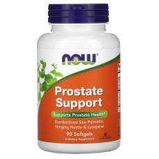 Поддержка простаты, Prostate Support, Now Foods, 90 гелевых капсул