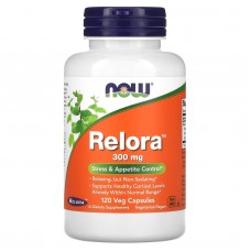 Снижение кортизола, Relora, Now Foods, 300 мг, 120 вегетарианских капсул