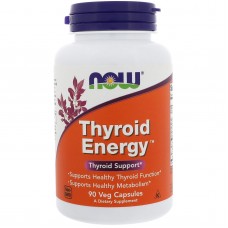Для щитовидной железы, Thyroid Support, Now Foods, 90 вегетарианских капсул