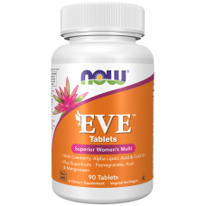 Витамины для женщин Ева, Eve, Women's Multi, Now Foods, превосходный комплекс, 90 таблеток Витамины для женщин Ева, Eve, Women's Multi, Now Foods, превосходный комплекс, 90 таблеток