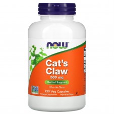 Кошачий коготь (Cat's Claw), Now Foods, 500 мг, 250 вегетарианских капсул Кошачий коготь (Cat's Claw), Now Foods, 500 мг, 250 вегетарианских капсул