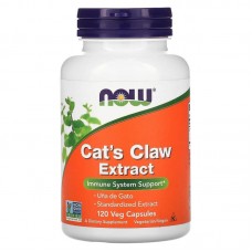 Кошачий коготь экстракт (Cat's Claw), Now Foods, 334 мг, 120 вегетарианских капсул Кошачий коготь экстракт (Cat's Claw), Now Foods, 334 мг, 120 вегетарианских капсул