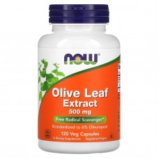 Листья оливы, Olive Leaf, NOW Foods, экстракт, 500 мг, 120 растительных капсул Листья оливы, Olive Leaf, NOW Foods, экстракт, 500 мг, 120 растительных капсул