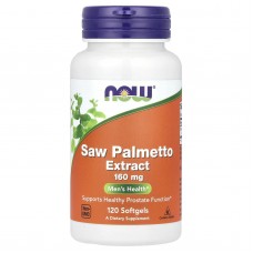 Со Пальметто, Saw Palmetto, Now Foods, экстракт, 160 мг, 120 капсул