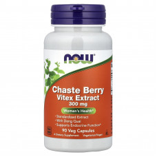 Ягоди вітексу і Донг Квай, Berry Vitex, Dong Quai, Now Foods, екстракт, 300 мг, 90 вегетаріанських капсул