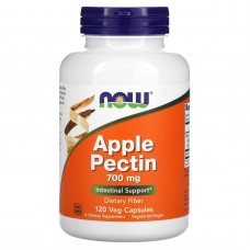 Яблочный пектин, Apple Pectin, Now Foods, 700 мг, 120 вегетарианских капсул Яблочный пектин, Apple Pectin, Now Foods, 700 мг, 120 вегетарианских капсул