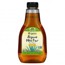 Нектар Агавы, Real Food, Agave Nectar, Now Foods, органический, светлый, 660 г
