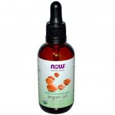 Аргановое масло, Argan Oil, Now Foods, Solutions, органическое, сертифицированное, 59 мл Аргановое масло, Argan Oil, Now Foods, Solutions, органическое, сертифицированное, 59 мл