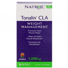 Конъюгированная линолевая кислота, Tonalin CLA, Natrol, 90 гелевых капсул Конъюгированная линолевая кислота, Tonalin CLA, Natrol, 90 гелевых капсул