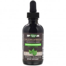 Жидкий хлорофилл, Chlorophyll Drops, Nature's Way, со вкусом мяты, 59 мл Жидкий хлорофилл, Chlorophyll Drops, Nature's Way, со вкусом мяты, 59 мл