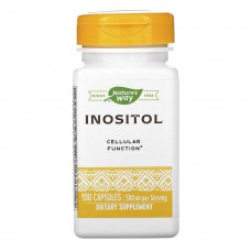 Инозитол, Inositol, Nature's Way, 500 мг, 100 капсул Инозитол, Inositol, Nature's Way, 500 мг, 100 капсул