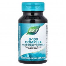 Комплекс В-100, B-100 Complex, Nature's Way, 60 капсул Комплекс В-100, B-100 Complex, Nature's Way, 60 капсул