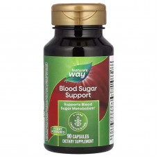 Поддержка уровня сахара в крови, Blood Sugar, Nature's Way, 90 капсул Поддержка уровня сахара в крови, Blood Sugar, Nature's Way, 90 капсул