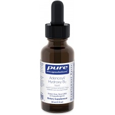 Вітамін B12, Adenosyl/Hydroxy B12, Pure Encapsulations, у формі аденозилкобаламіну та гідроксикобаламіну, 30 мл