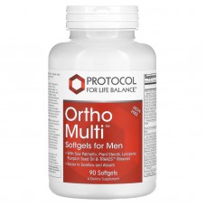 Мультивітаміни для чоловіків, Ortho Multi, Softgels for Men, Protocol for Life Balance, 90 гелевих капсул Мультивітаміни для чоловіків, Ortho Multi, Softgels for Men, Protocol for Life Balance, 90 гелевих капсул