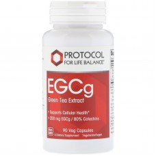 Экстракт зеленого чая, EGCg Green Tea, Protocol for Life Balance, 200 мг, 90 вегетарианских капсул Экстракт зеленого чая, EGCg Green Tea, Protocol for Life Balance, 200 мг, 90 вегетарианских капсул
