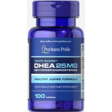 ДГЭА (дегидроэпиандростерон), DHEA, Puritan's Pride, 25 мг, 100 таблеток ДГЭА (дегидроэпиандростерон), DHEA, Puritan's Pride, 25 мг, 100 таблеток