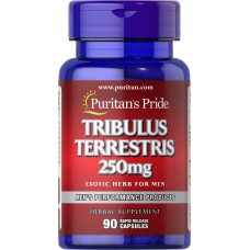 Трибулус террестрис, Tribulus Terrestris, Puritan's Pride, 250 мг, 90 капсул Трибулус террестрис, Tribulus Terrestris, Puritan's Pride, 250 мг, 90 капсул