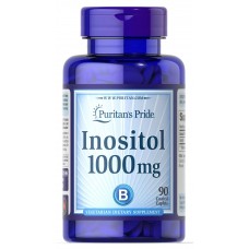 Инозитол, Inositol, Puritan's Pride, 1000 мг, 90 капсул Инозитол, Inositol, Puritan's Pride, 1000 мг, 90 капсул