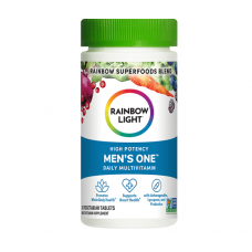 Мультивитамины для мужчин, Men's One, Rainbow Light, одна на день, высокая эффективность, 30 вегетарианских таблеток Мультивитамины для мужчин, Men's One, Rainbow Light, одна на день, высокая эффективность, 30 вегетарианских таблеток