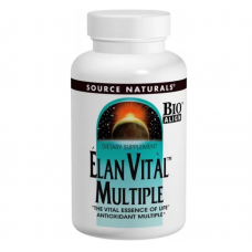 Мультивитамины, Elan Vital Multiple, Source Naturals, 60 таблеток Мультивитамины, Elan Vital Multiple, Source Naturals, 60 таблеток