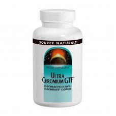 Хром ультра, Ultra Chromium GTF, Source Naturals, 200 мкг, 120 таблеток Хром ультра, Ultra Chromium GTF, Source Naturals, 200 мкг, 120 таблеток