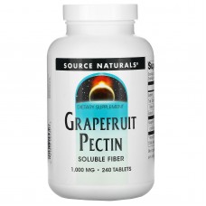 Грейпфрутовый пектин, Grapefruit Pectin, Source Naturals, 240 таблеток Грейпфрутовый пектин, Grapefruit Pectin, Source Naturals, 240 таблеток