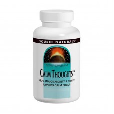 Поддержка нервной системы, Calm Thoughts, Source Naturals, 90 табл. Поддержка нервной системы, Calm Thoughts, Source Naturals, 90 табл.